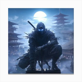 Night Shadow Canvas Print