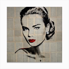 Grace Kelly Canvas Print