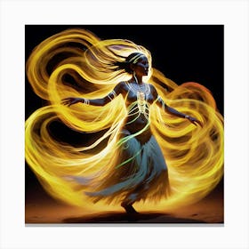 Dance Of Light Canvas Print