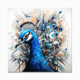 Peacock Canvas Print