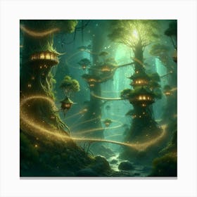 Fairytale Forest 28 Canvas Print