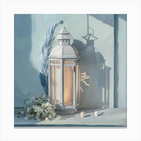 Candlelit Lantern 5 Canvas Print