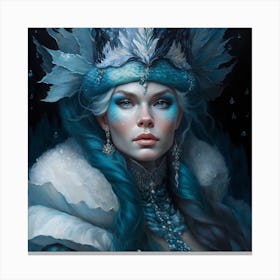 Ice Queen 3 Canvas Print