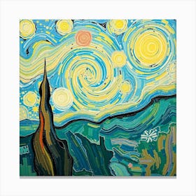 Starry Night 13 Canvas Print