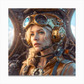 Aviatrix 6 Canvas Print