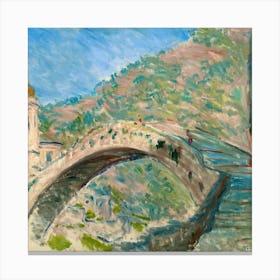 Bridge Over The River 7 Canvas Print