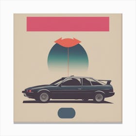 Nissan Celica Canvas Print