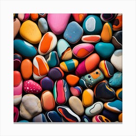 Colorful Rocks Canvas Print