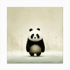 Panda Bear Canvas Print