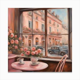 Cafe Paris 1 Canvas Print