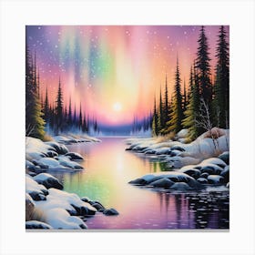 Northern lights 2 Canvas Print