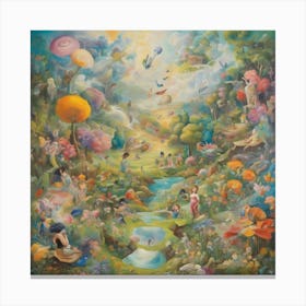 Fairy Garden Canvas Print