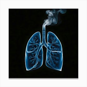 Lungs Stock Photos & Royalty-Free Footage Canvas Print