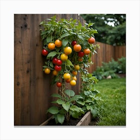 Tomato Garden Canvas Print