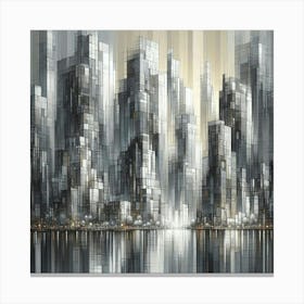 Cityscape Canvas Print 4 Canvas Print