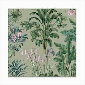 Modern Botanical Illustration 4 Canvas Print