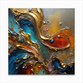 Abstract Painting 4 Canvas Print