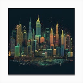 New York City Skyline Canvas Print