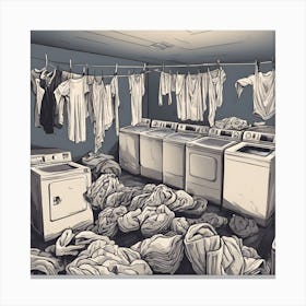 Laundry Room 1 Canvas Print