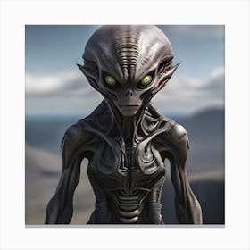 Alien 1 Canvas Print