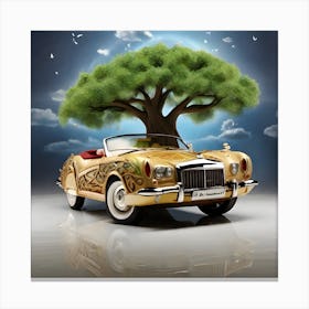 Leonardo Diffusion Xl A Picture Of A Dream Car Is An Artistic 0 Canvas Print