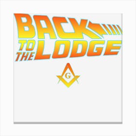 Back To The Lodge By Kuyang Freemason Canvas Print