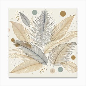 Palm leaves 6 Canvas Print
