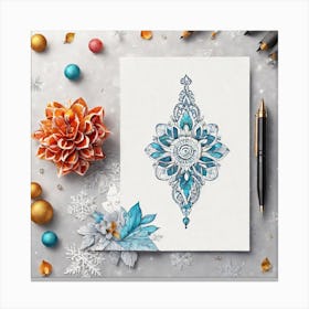 Snowflakes Canvas Print