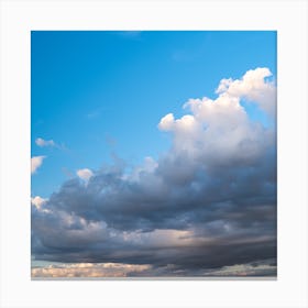 Cloudy Sky 1 Canvas Print