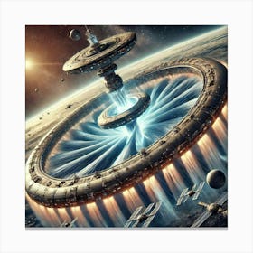 Converted Tidal Force Generator Canvas Print