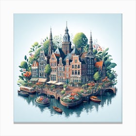 Amsterdam 2 Canvas Print