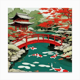 Japanese Garden 2 Canvas Print