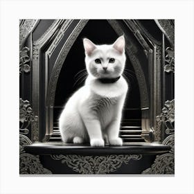 British Cat Canvas Print