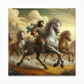King Of Kings 17 Canvas Print