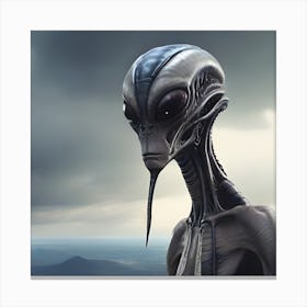 Alien 5 Canvas Print