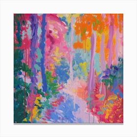 Colourful Gardens Claude Monet Foundation Gardens France 7 Canvas Print