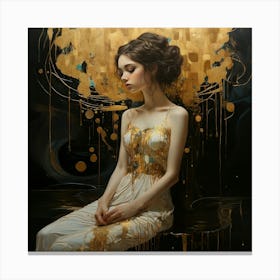 'Golden Girl' Canvas Print