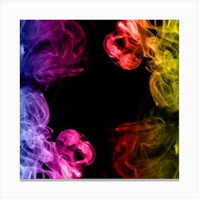 Abstract Smoke Canvas Print