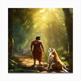 Brahma Canvas Print