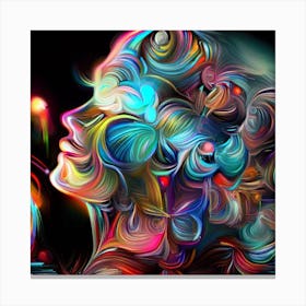 Psychedelic Art 1 Canvas Print