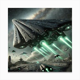 Vxs 5 Venomous Fury Converted Canvas Print