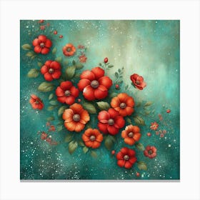 Poppies 4 Canvas Print