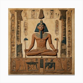 Default Hotep Is An Egyptian Word That Roughly Translates As T 0 1 Canvas Print