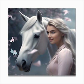 Fairytale Horse 11 Canvas Print