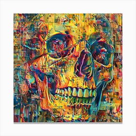 Skull Painting 15 Canvas Print