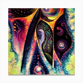 Psychedelic Painting 1 Canvas Print