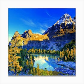 Autumn In The Mountains Canvas Print