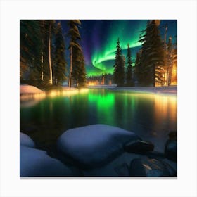 Aurora Borealis 2 Canvas Print