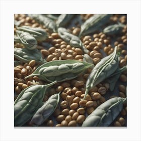 Soy Beans Canvas Print