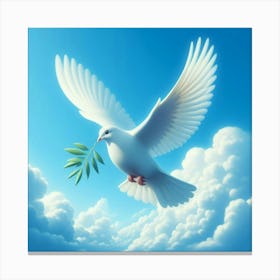 Dove Of Peace 3 Canvas Print